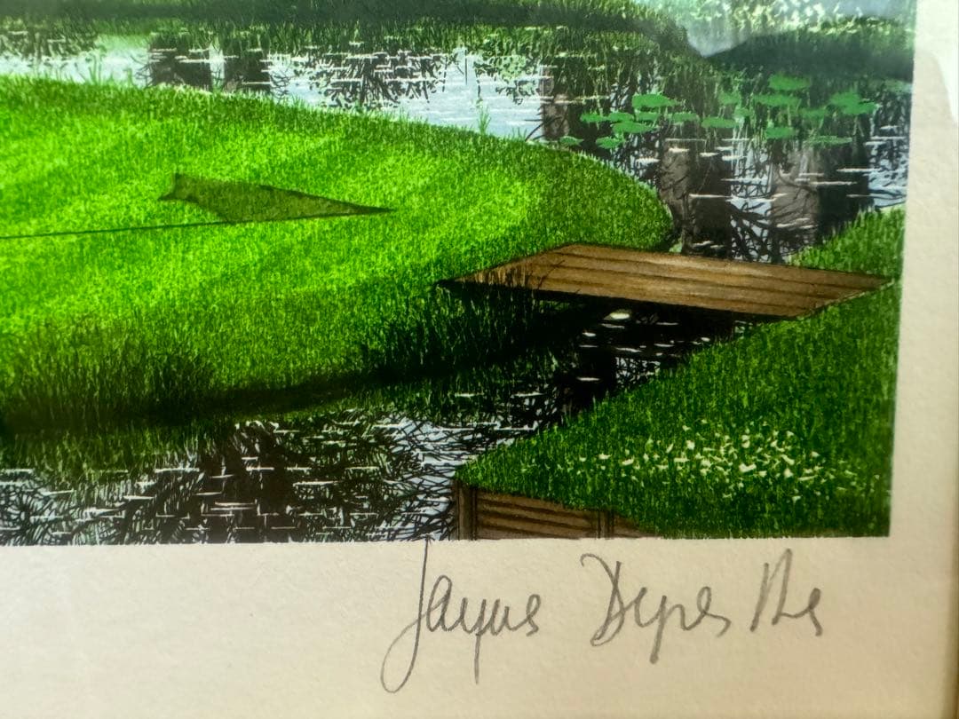 版画 Jacques Deperthes LitchfieldGClithograph