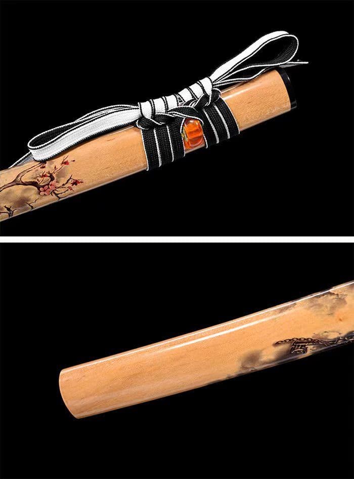 1048-武具 刀装具 日本刀　模造刀 居合刀 武士道 武蔵 鑑賞用 手鍛造打