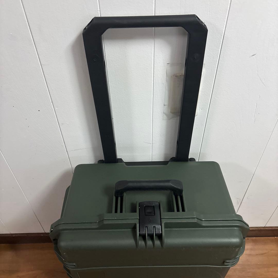 米軍放出品　HARDIGG STORM CASE キャリーケース　ODグリーン⑤