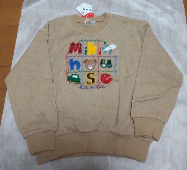ミキハウス☆新品タグ付き☆トレーナー☆ 日本製☆サイズ130☆レア☆販売終了品