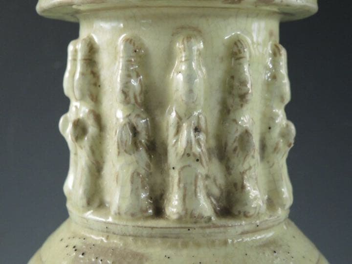 中国磁器 時代物 花瓶 古物