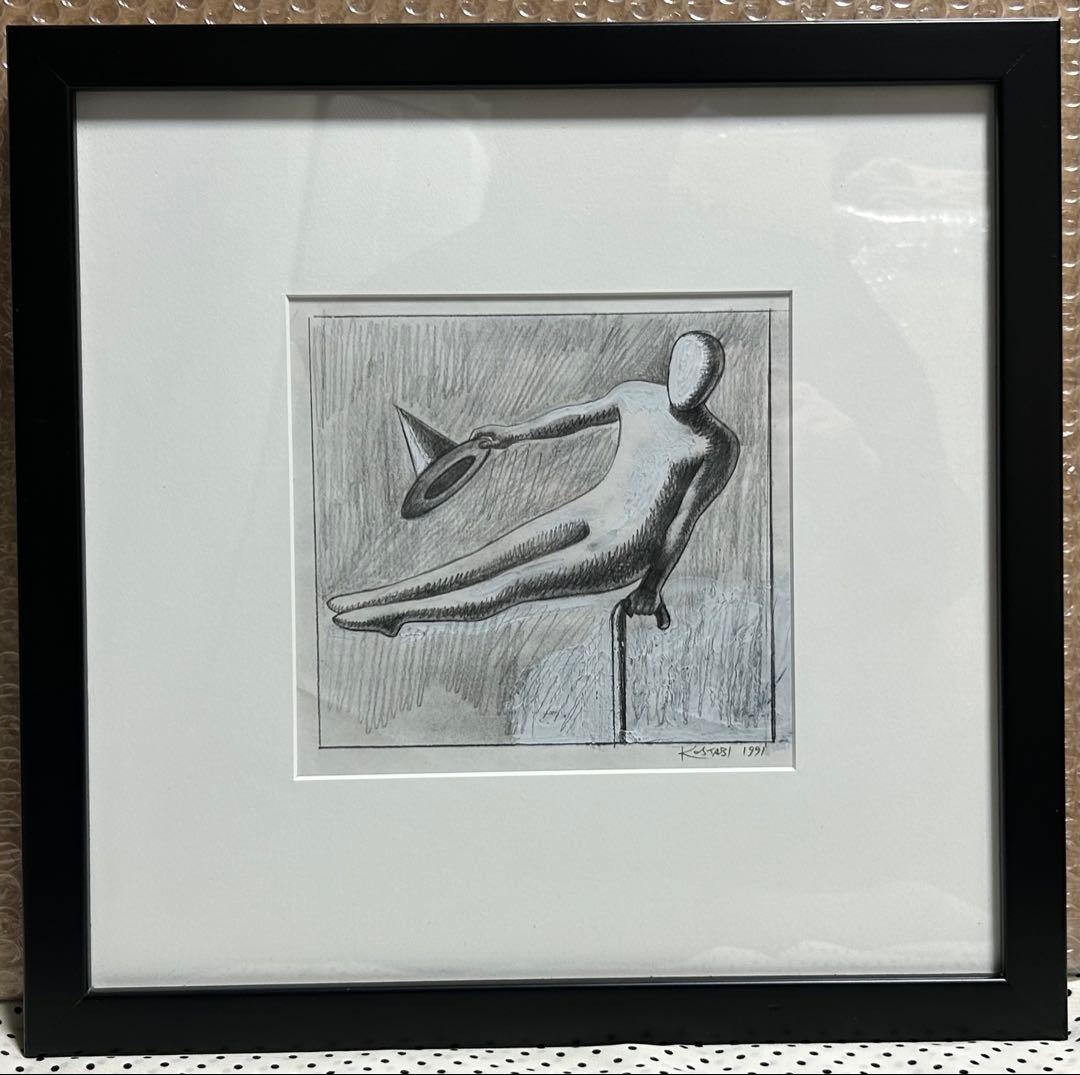 ☆超貴重1991年マークコスタビMARK KOSTABI 直筆デッサン１点物 ☆