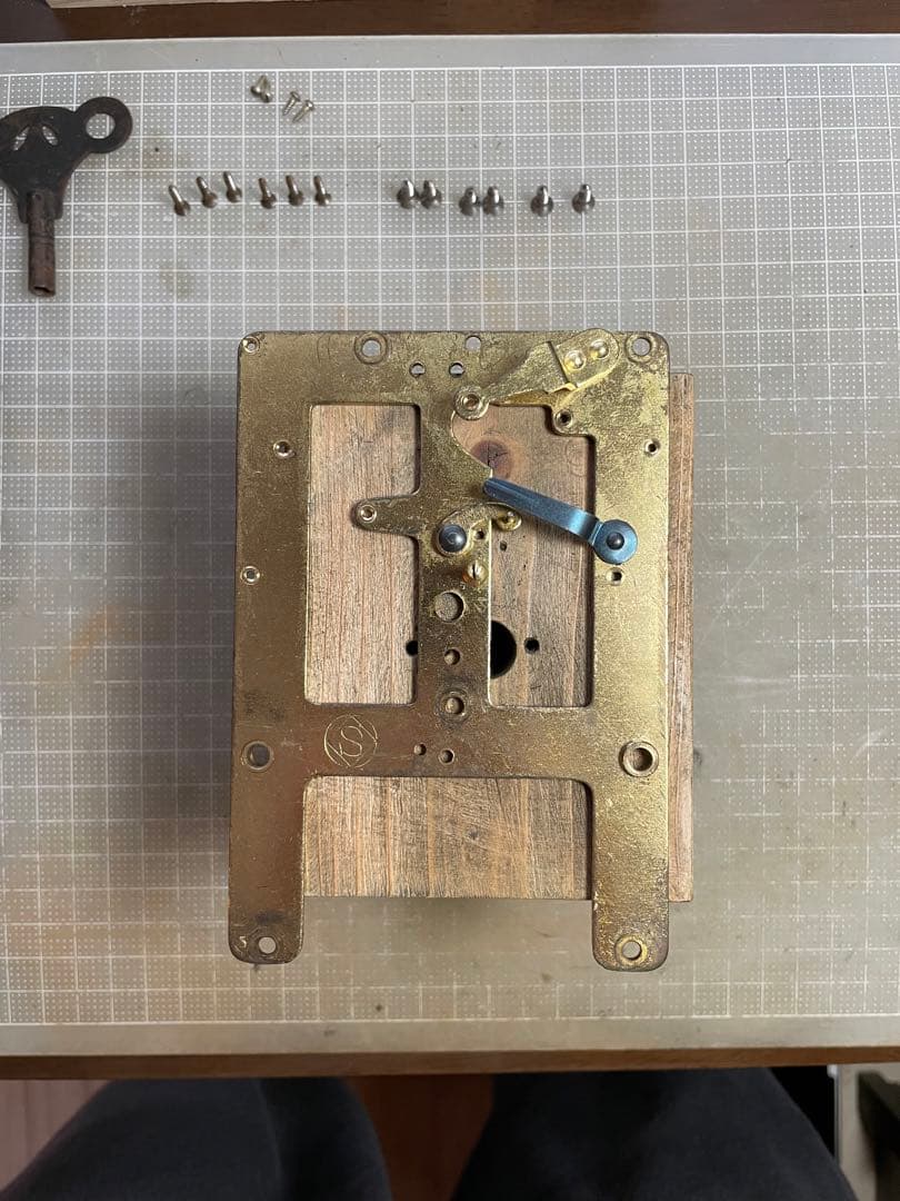 振り子時計 精工舎 8日巻 完動品