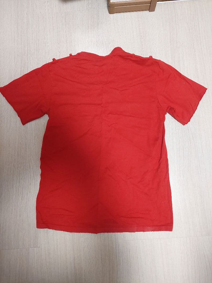 NUMBER (N)INE 06ss　ガンズ期　スカルTシャツ　レッド