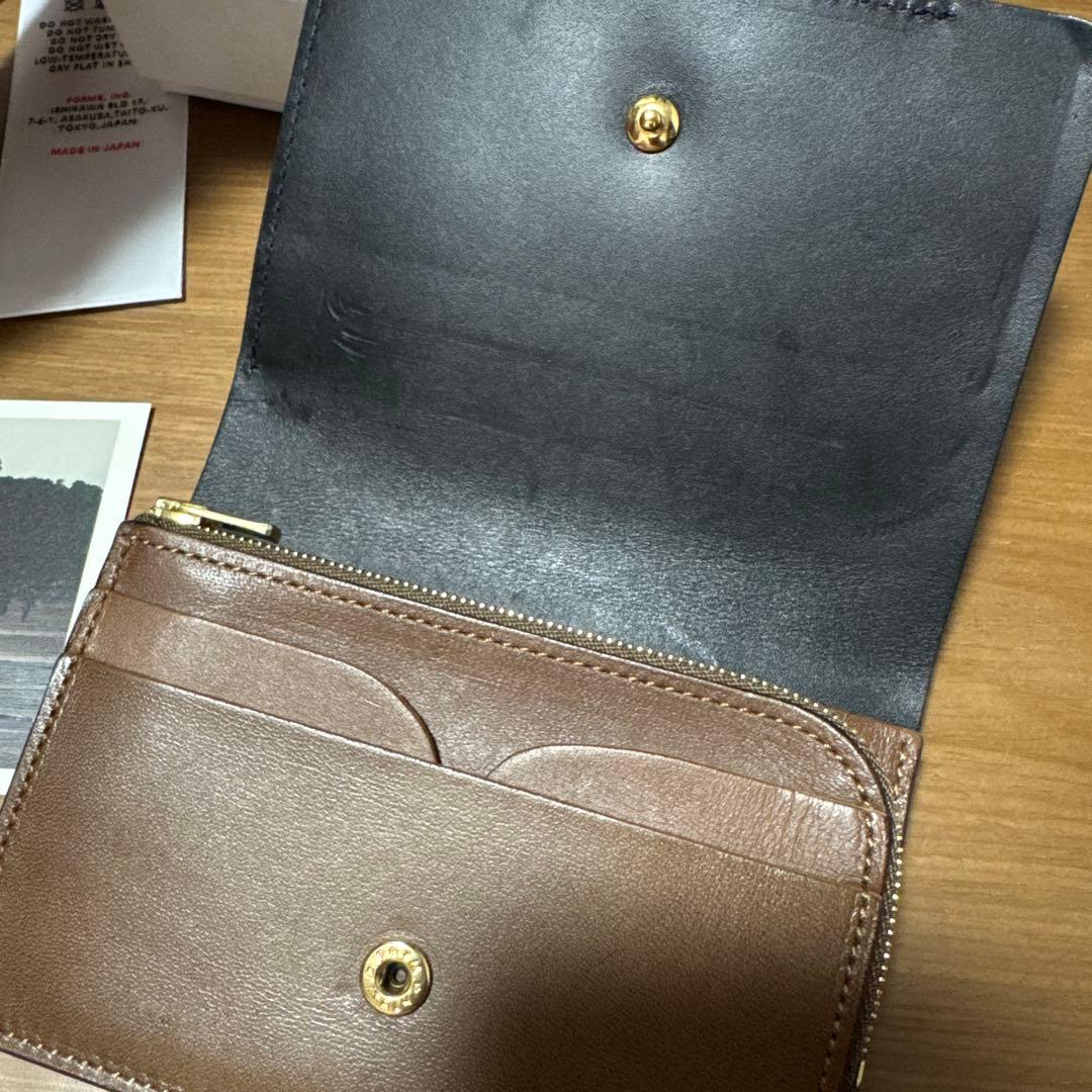 フォルメ　ショートウォレット　ベビーカーフ×ダブル