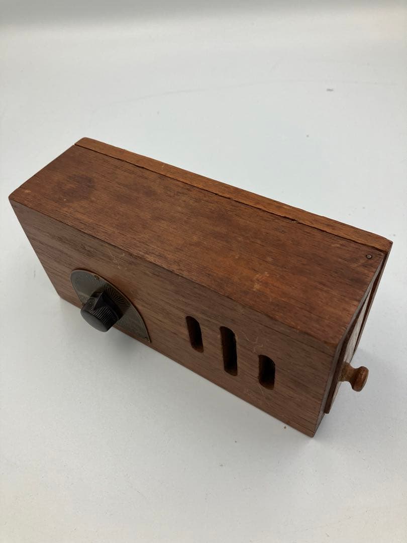 アンティーク　鉱石ラジオ 　\"Pocket Radio\" (米製)
