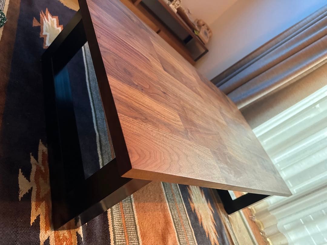 最終処分!【美品/値下げ交渉OK】木製リビングテーブル（メンテナンスキット付）