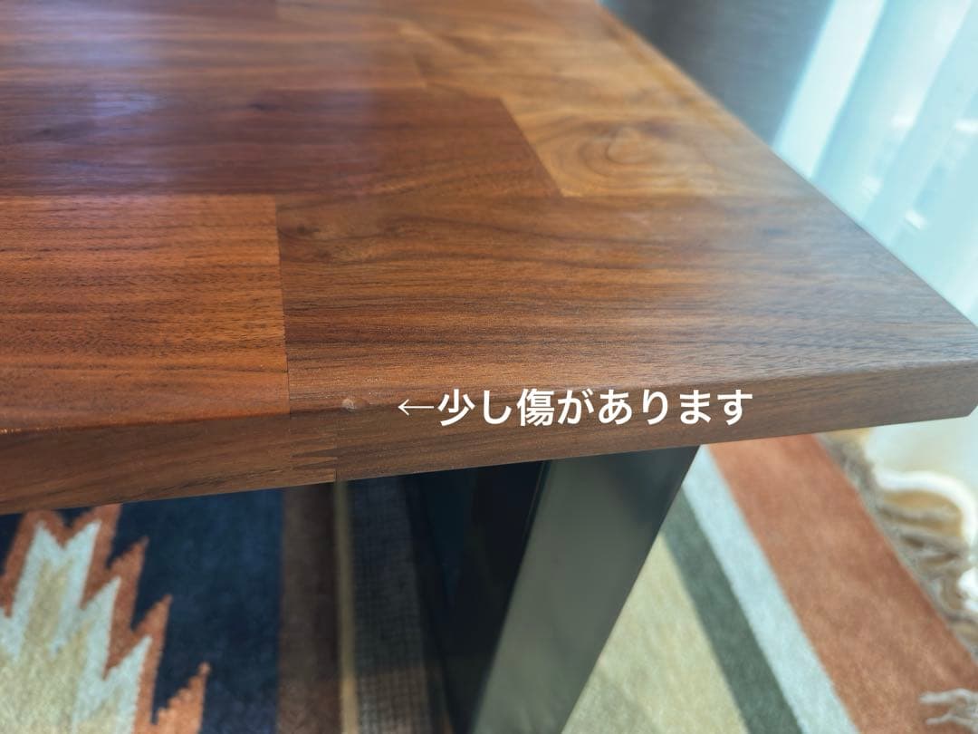 最終処分!【美品/値下げ交渉OK】木製リビングテーブル（メンテナンスキット付）