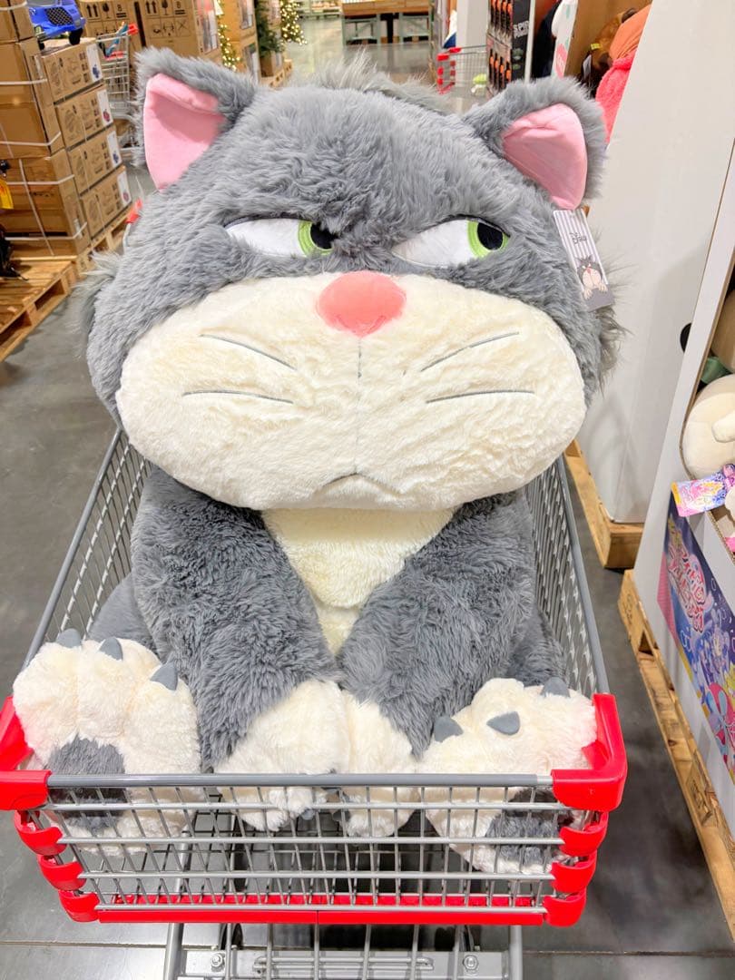 コストコ　ルシファー　特大ぬいぐるみ　ブランケット付き　クリスマスプレゼントに