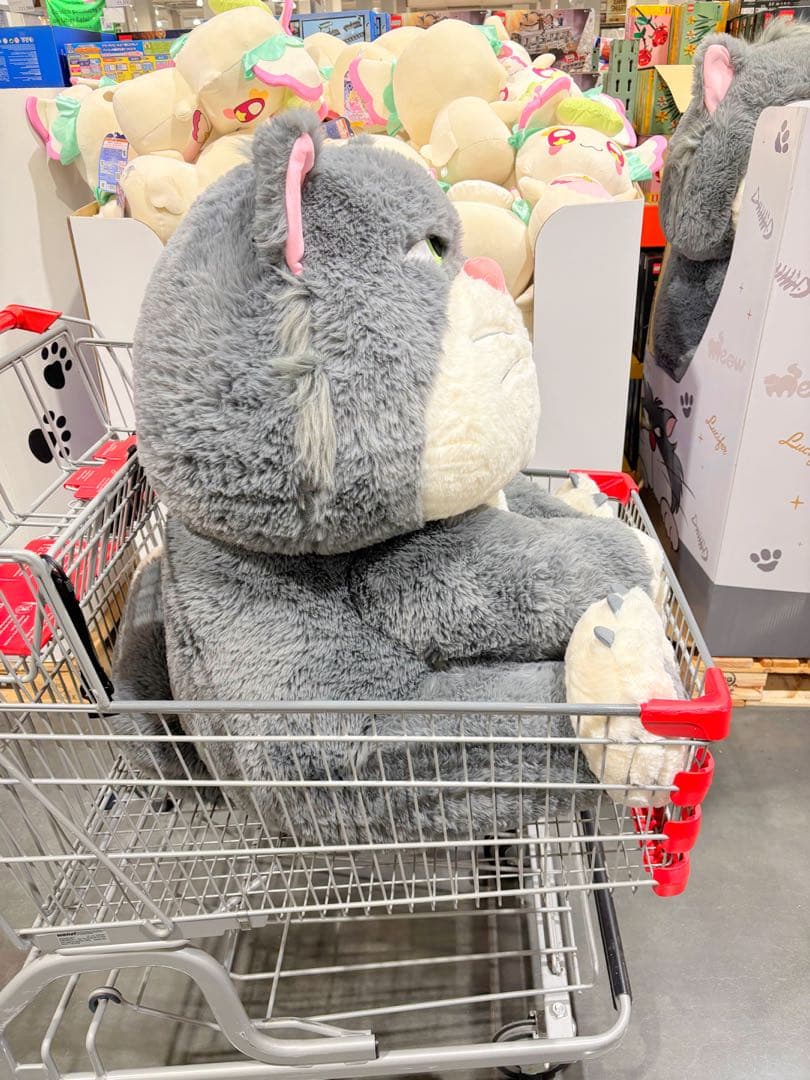 コストコ　ルシファー　特大ぬいぐるみ　ブランケット付き　クリスマスプレゼントに