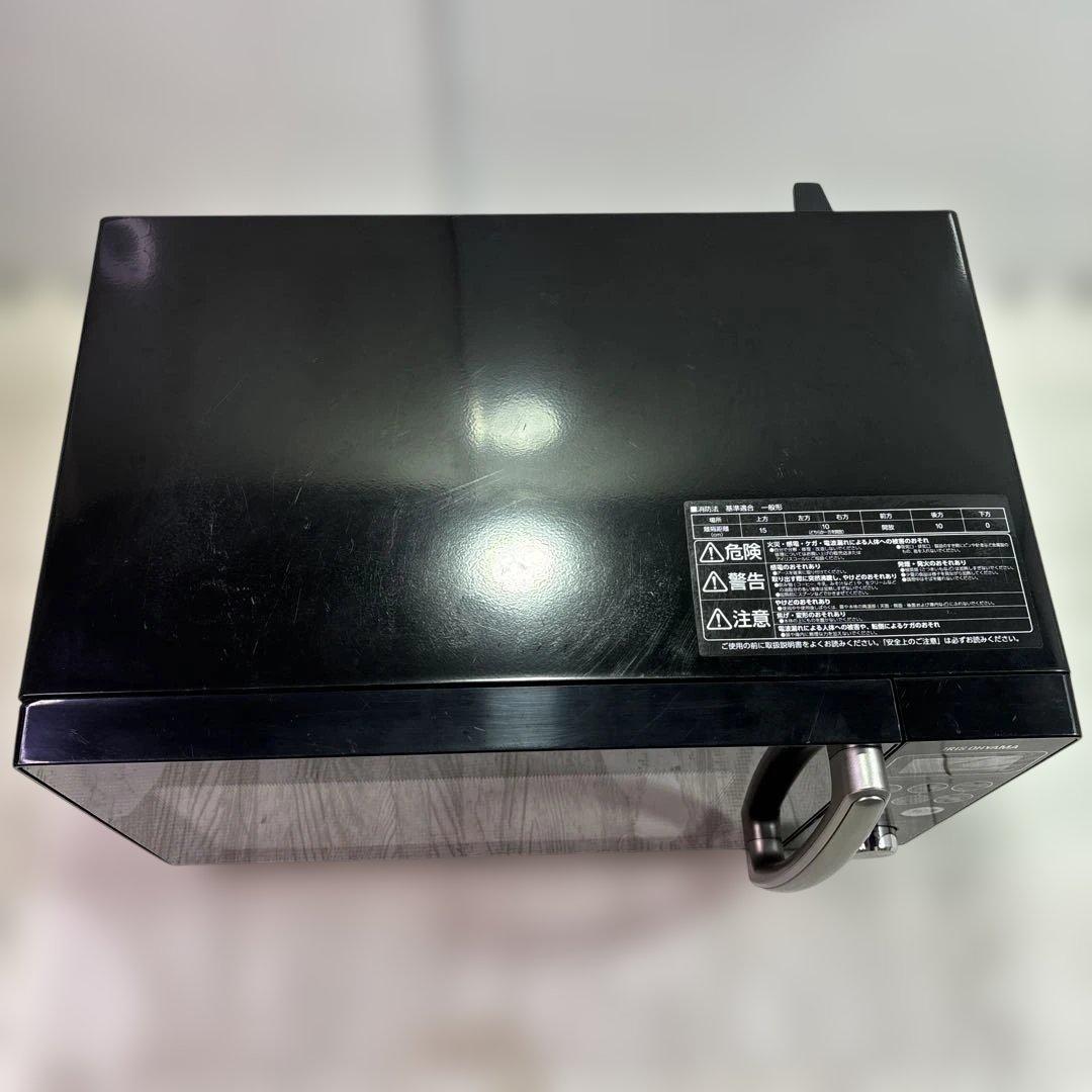 アイリスオーヤマ オーブンレンジ MO-T1501-B ブラック 2022年製