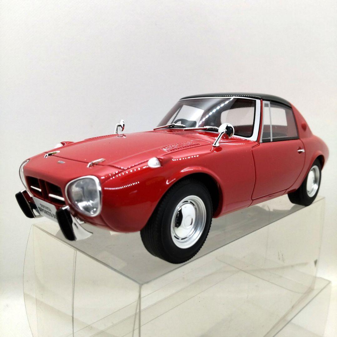 京商 samurai １/１８ トヨタ スポーツ ８００ レッド