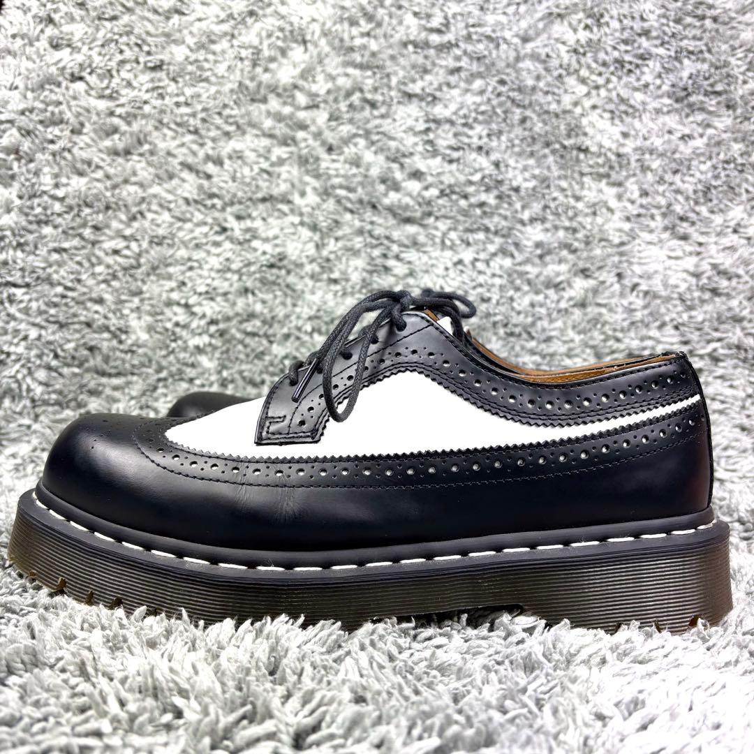 極美品❣️ Dr.Martensドクターマーチン ウイングチップ バイカラー 黒白