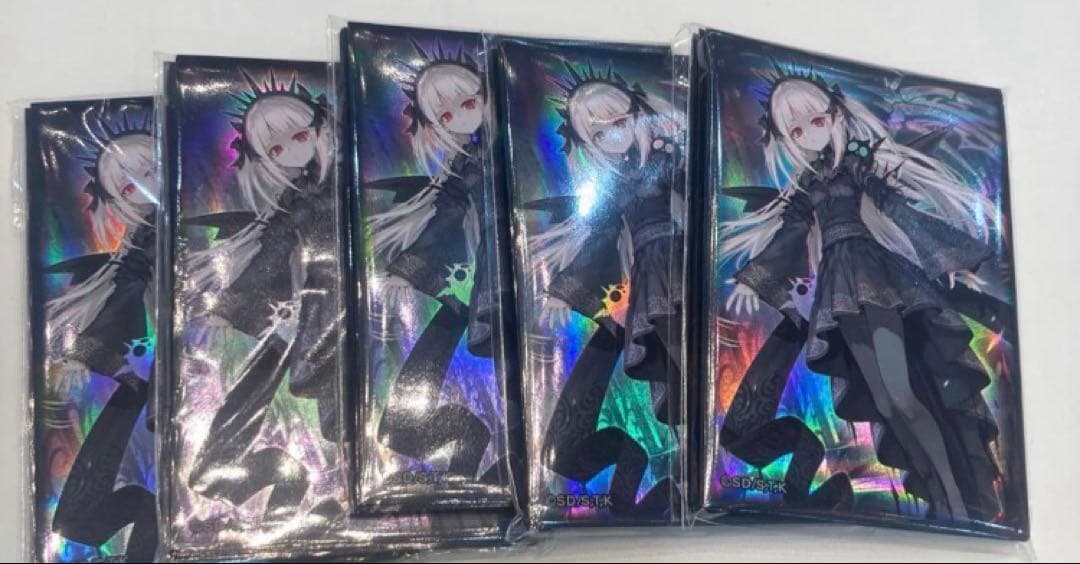 遊戯王　光なき影 アバオアクゥー　スリーブ　100枚　プロテクター