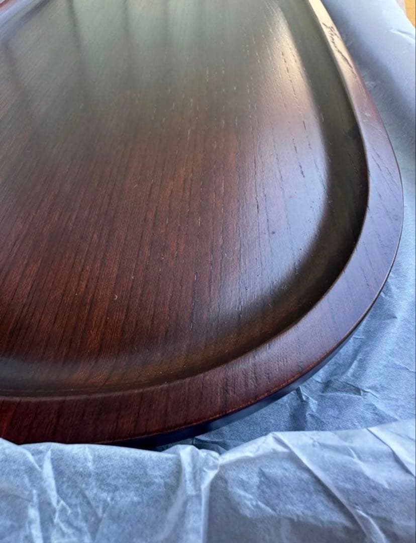 希少ヴィンテージJAPAN 十石塗　くり抜き技法　木創り　54❌25.8❌2㎝