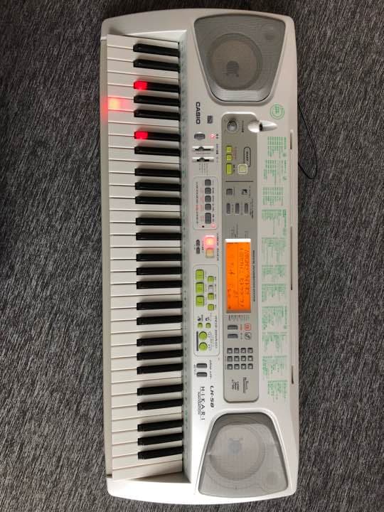 CASIO61鍵盤 光ナビキーボード  HIKARI LK-58