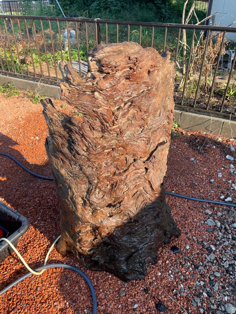 特価！！屋久杉　アンティーク　骨董品　希少柄