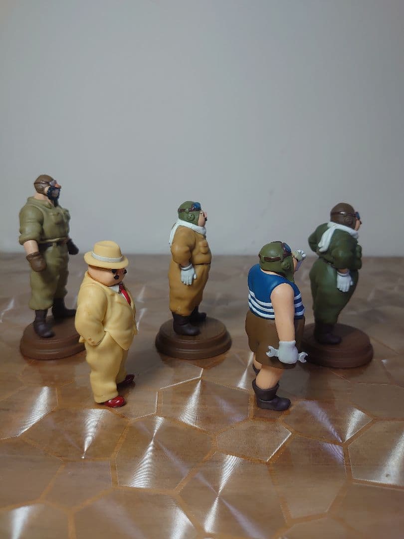 ジブリフィギュア 紅の豚 ポーズがいっぱいコレクション 5体セット