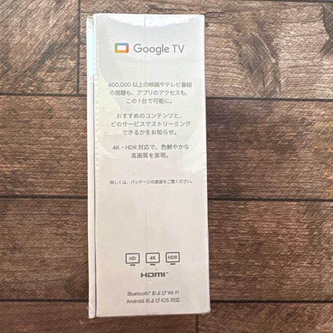 テレビ Chromecast with Google TV 4K HDR