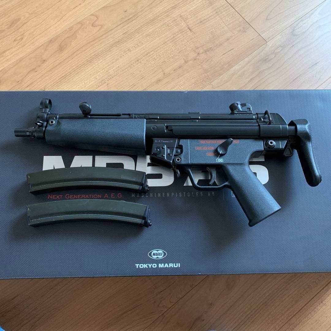 東京マルイ次世代電動ガン　mp5 A5 美品　予備マガジン付き