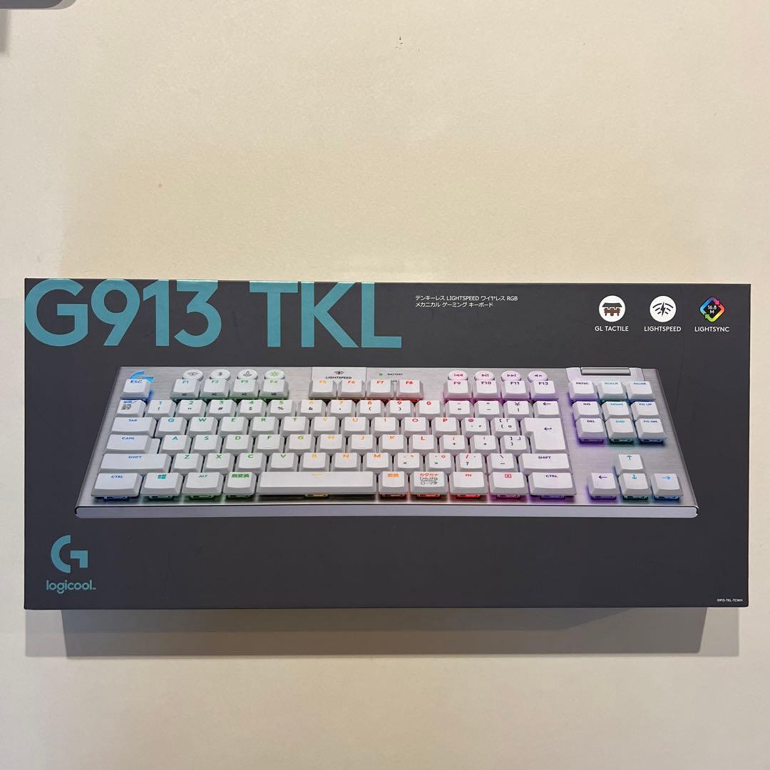 【中古美品/箱あり】G 913 TKL ホワイト