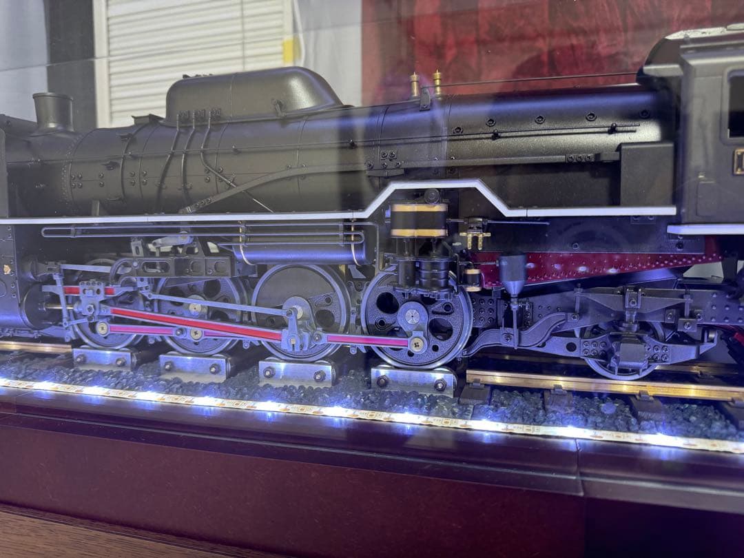 完美品　デアゴスティーニ D51蒸気機関車を作る 塗装完成品