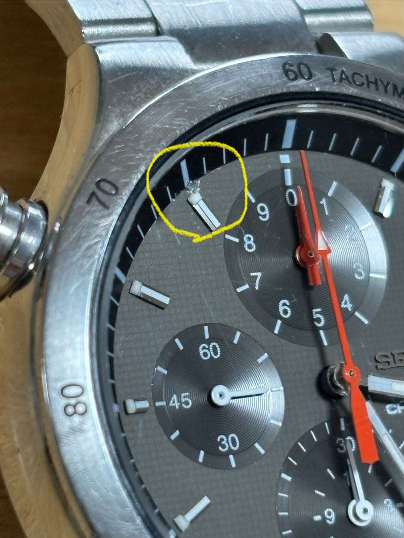 SEIKO セイコー スピードマスター 7T52-6A30 クォーツ腕時計