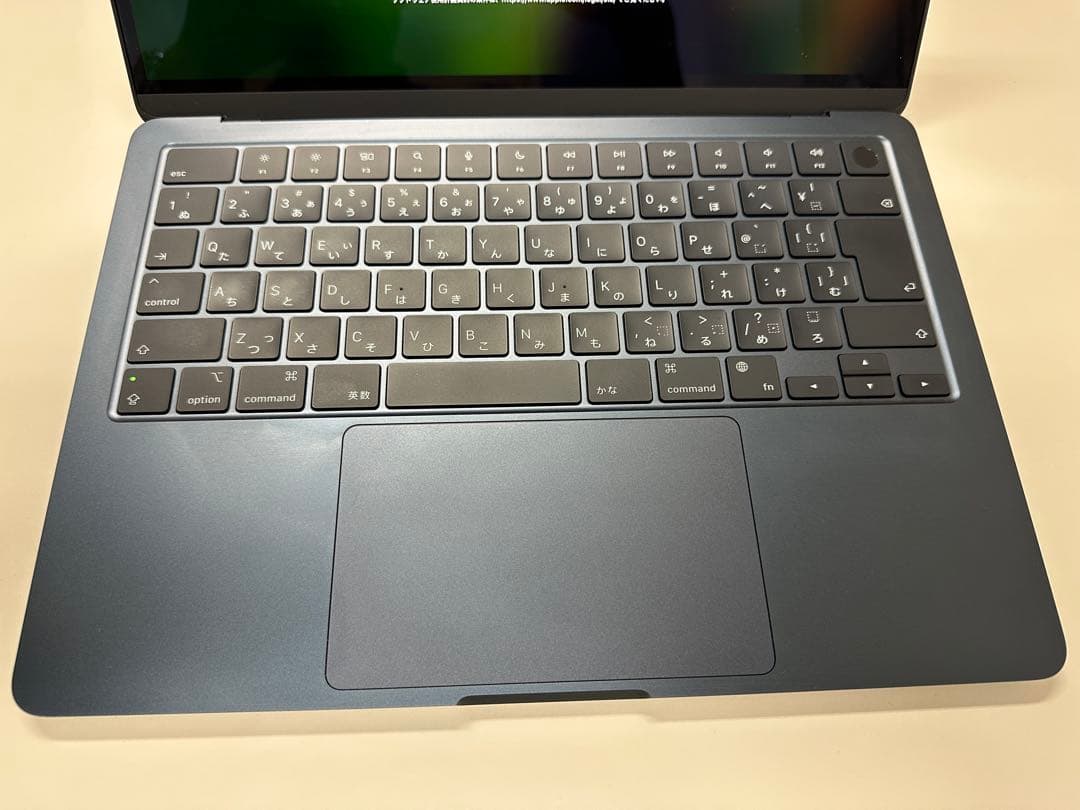 スペースグレー MacBook本体 日本語キーボード