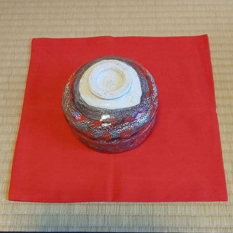 A 97    抹茶碗       箕面焼 ( 未使用品 )