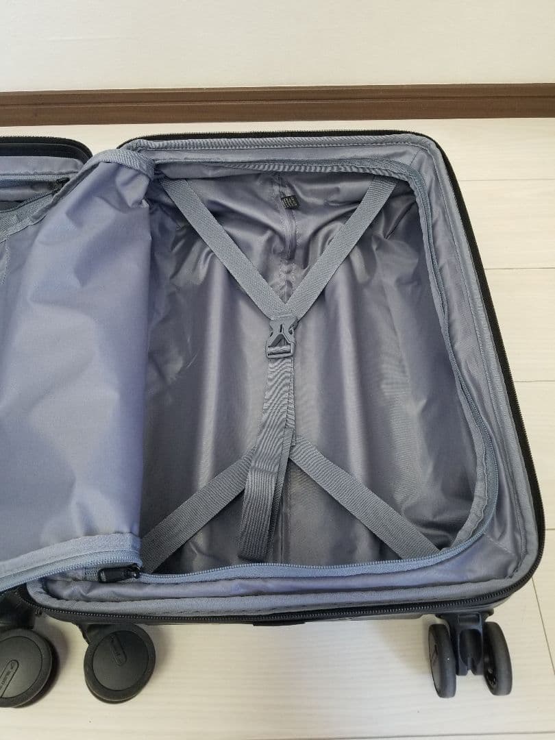 デカかるEdge キャリーケース マットブラック 37Ｌ+7Ｌ