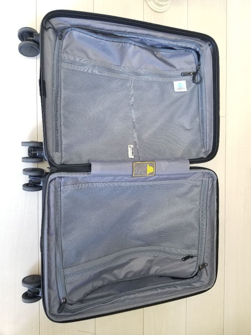 デカかるEdge キャリーケース マットブラック 37Ｌ+7Ｌ