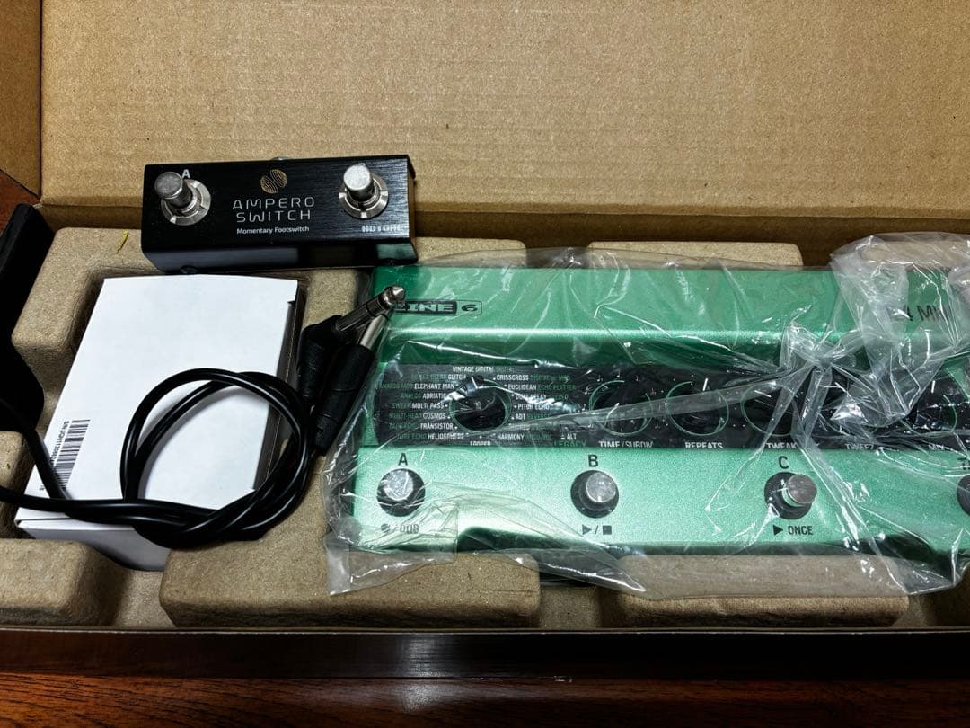 LINE6 DL4MKⅡ + HOTONE AMPERO SWITCHセット