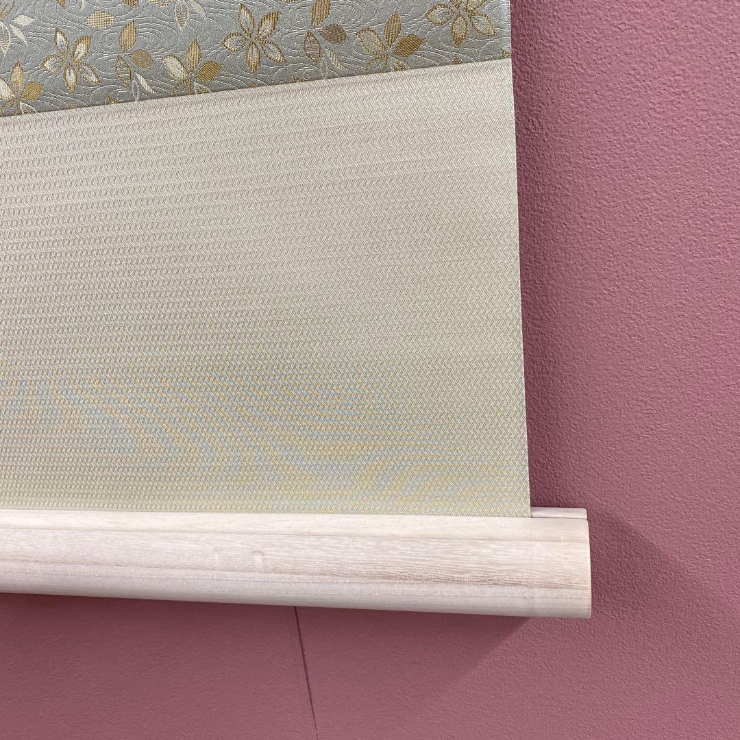 美品 掛け軸 中川幸彦作「川蝉」共箱 美術年鑑掲載 太巻き付 夏掛け 花鳥