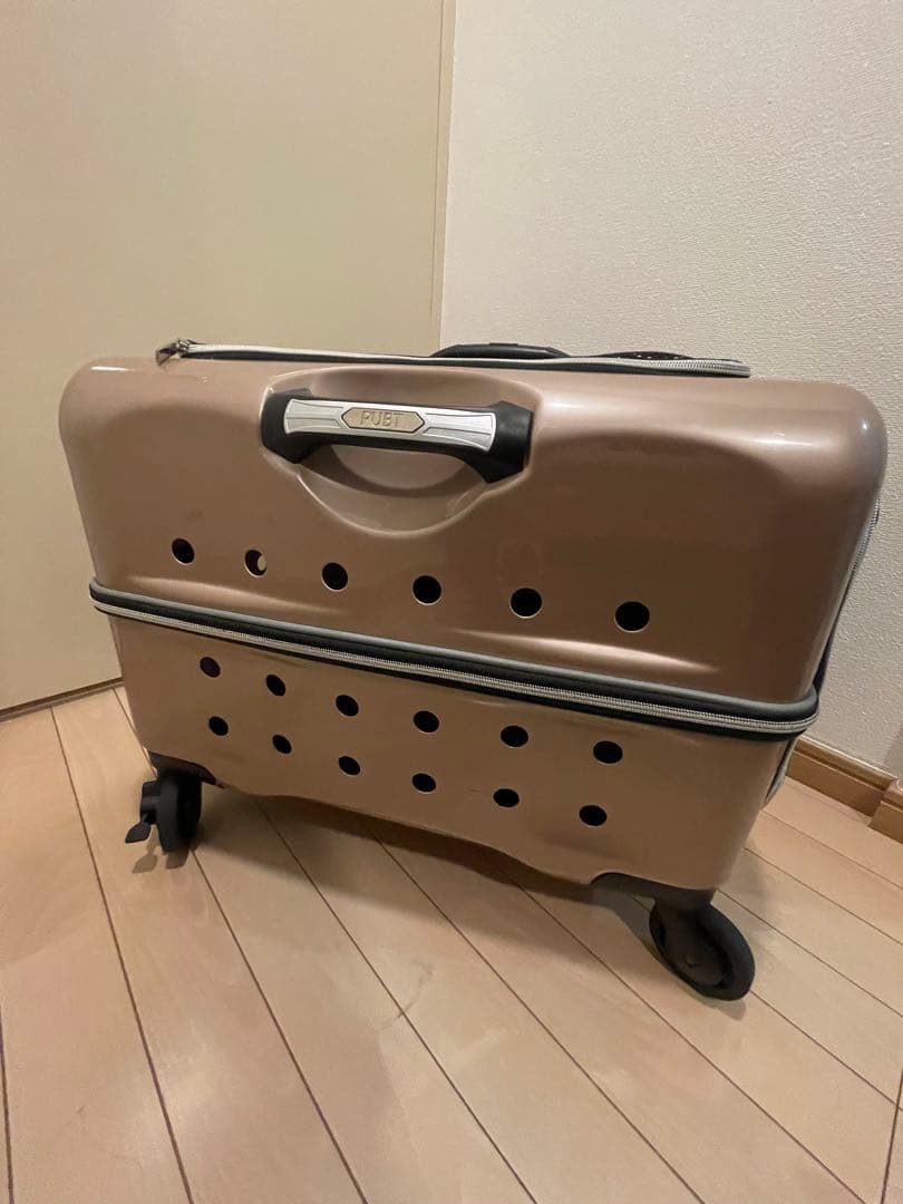 ルイアンドアグリ　Rui and Aguri 中型犬　ペットキャリー　ピンク