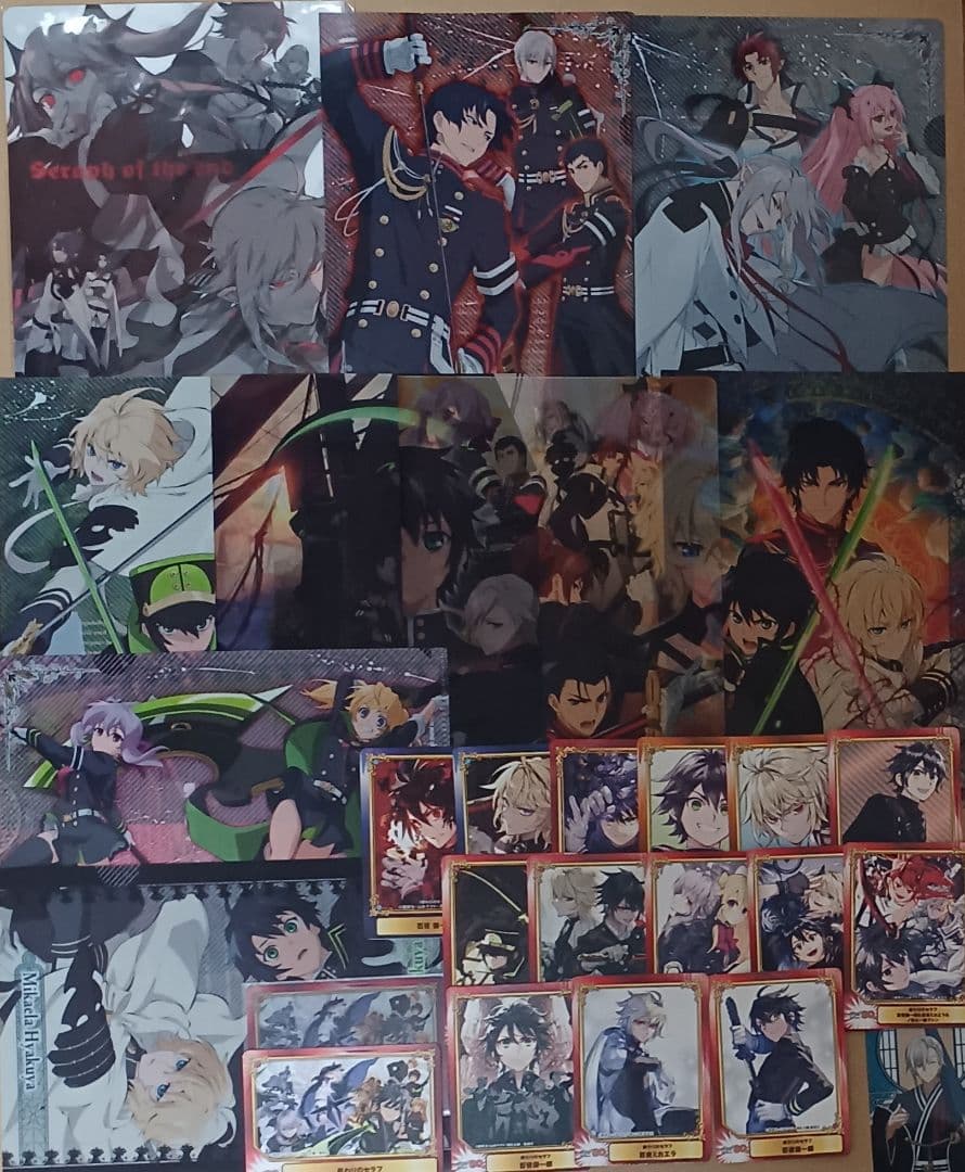 終わりのセラフ　色紙　キーホルダー