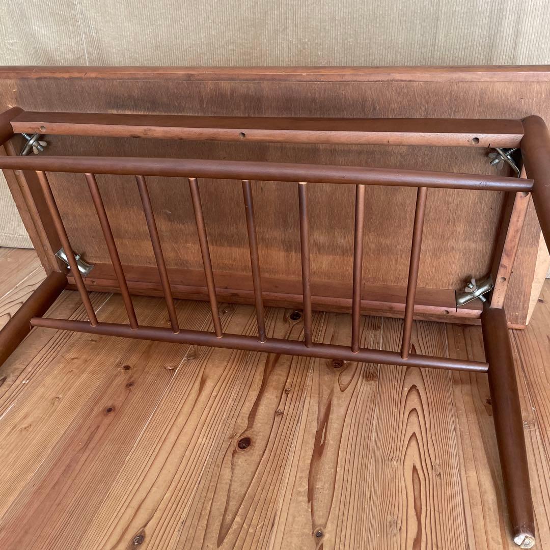 ブラウン 木製 長方形 テーブル