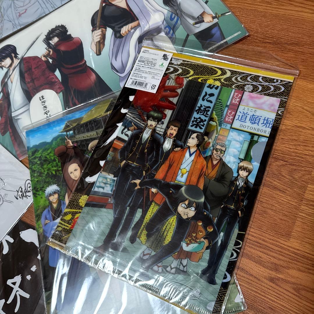 銀魂　名場面ポスター/劇場版the final 特典/クリアファイル　大量まとめ