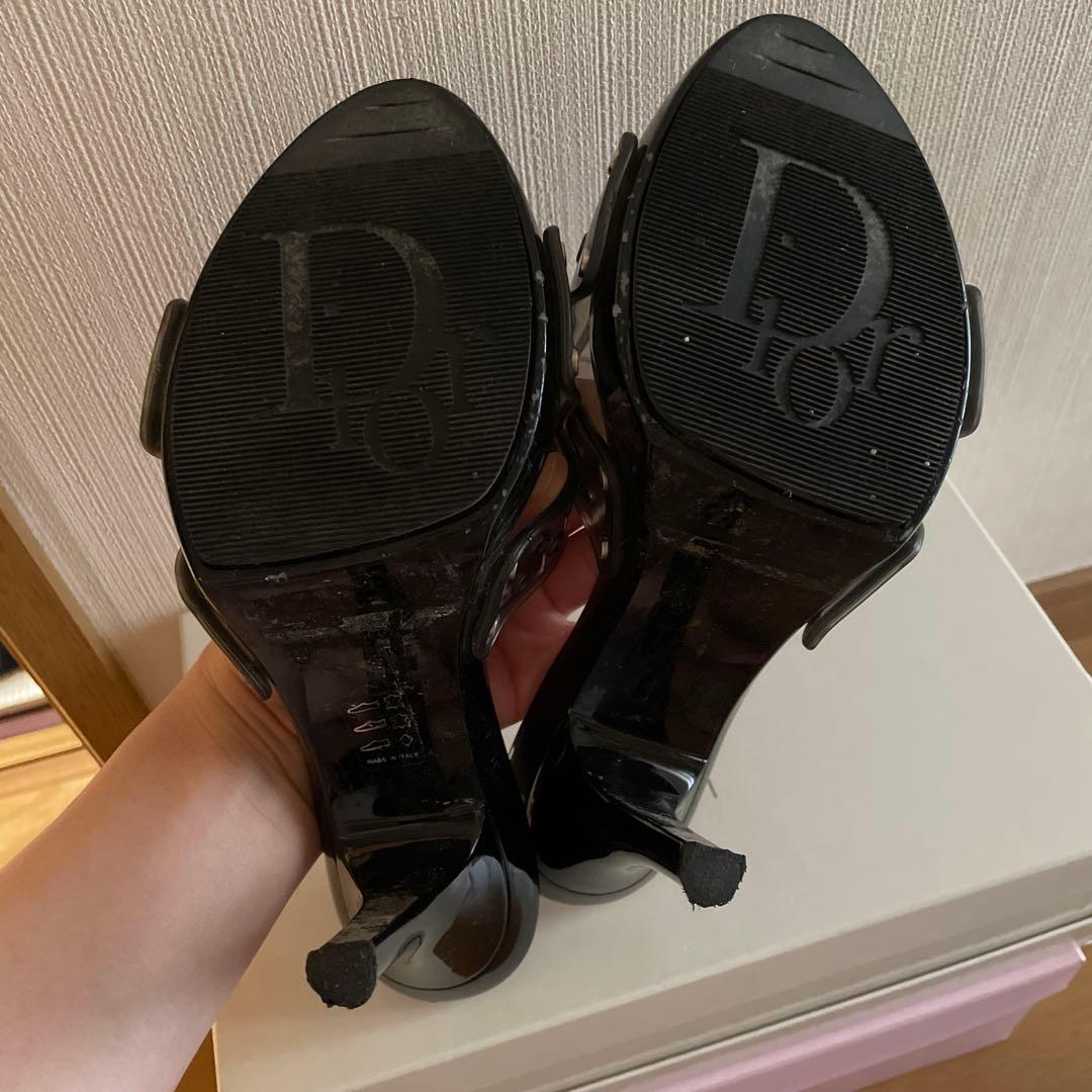 テ*ー様 Dior ブラック ミュール