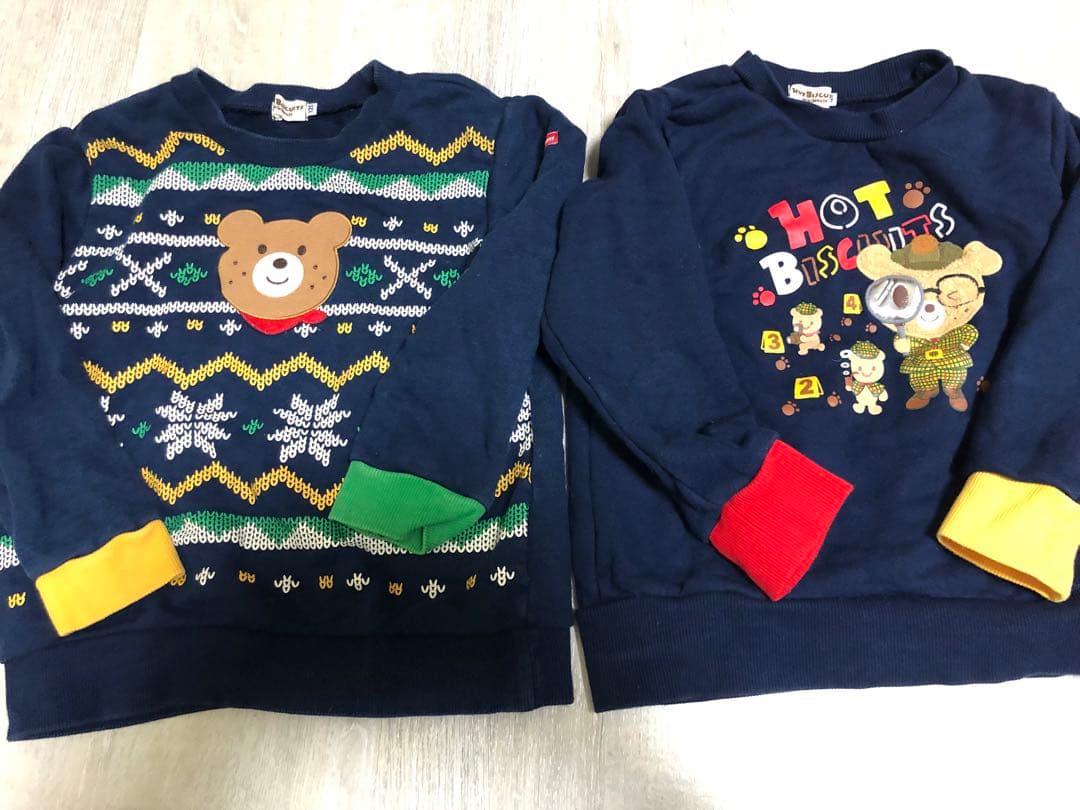 【専用】ミキハウス　120 まとめ売り　トレーナー　ズボン　ベスト　16点