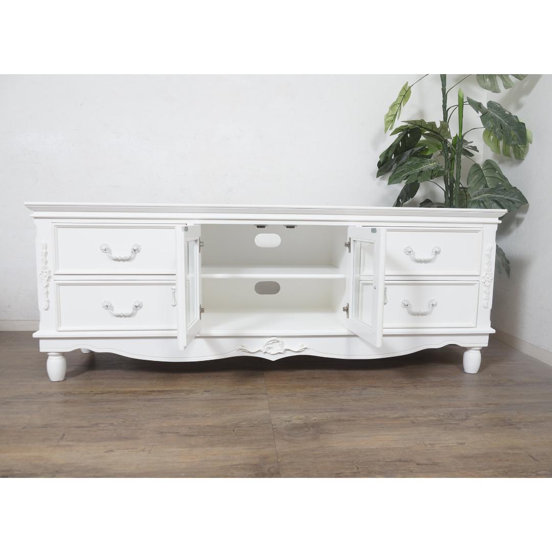 百合子　テレビ台　テレビボード 　テレビラック　幅　150ｃｍ