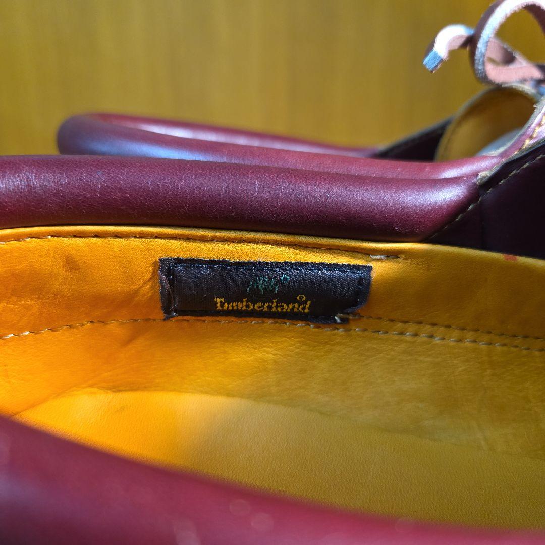 Timberlandスリーアイ3eye クラシックラグ27.5cm バーガンディ