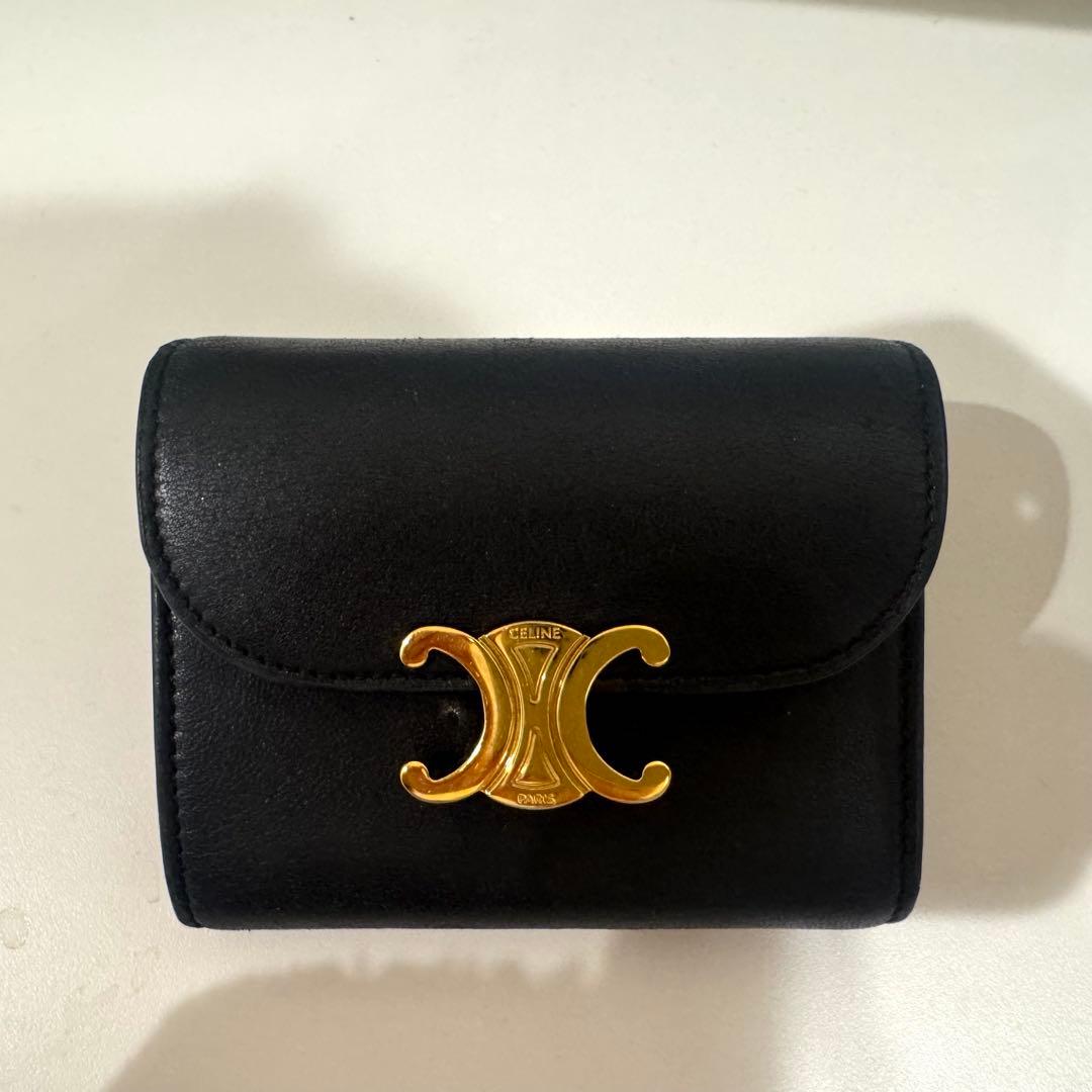 CELINE　トリオンフ　スモールフラップウォレット