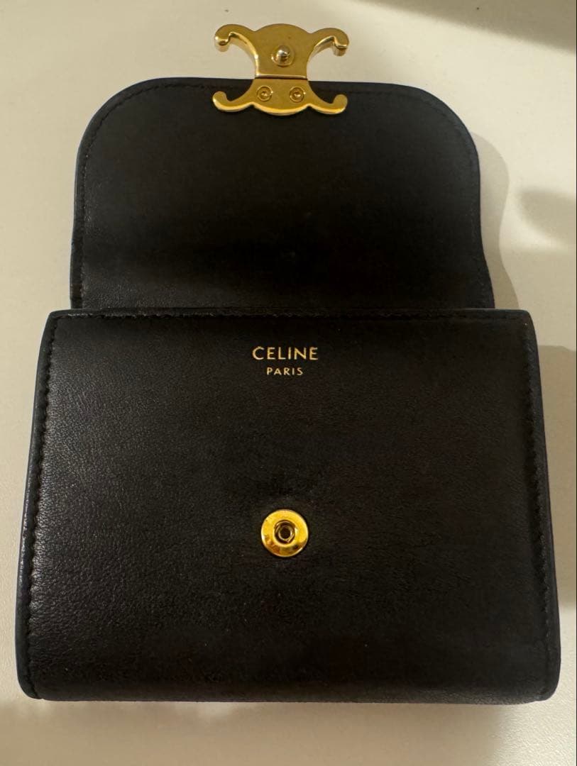 CELINE　トリオンフ　スモールフラップウォレット