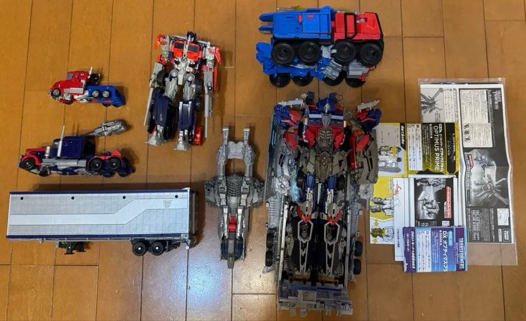 トランスフォーマー オプティマスプライム5点まとめ売り