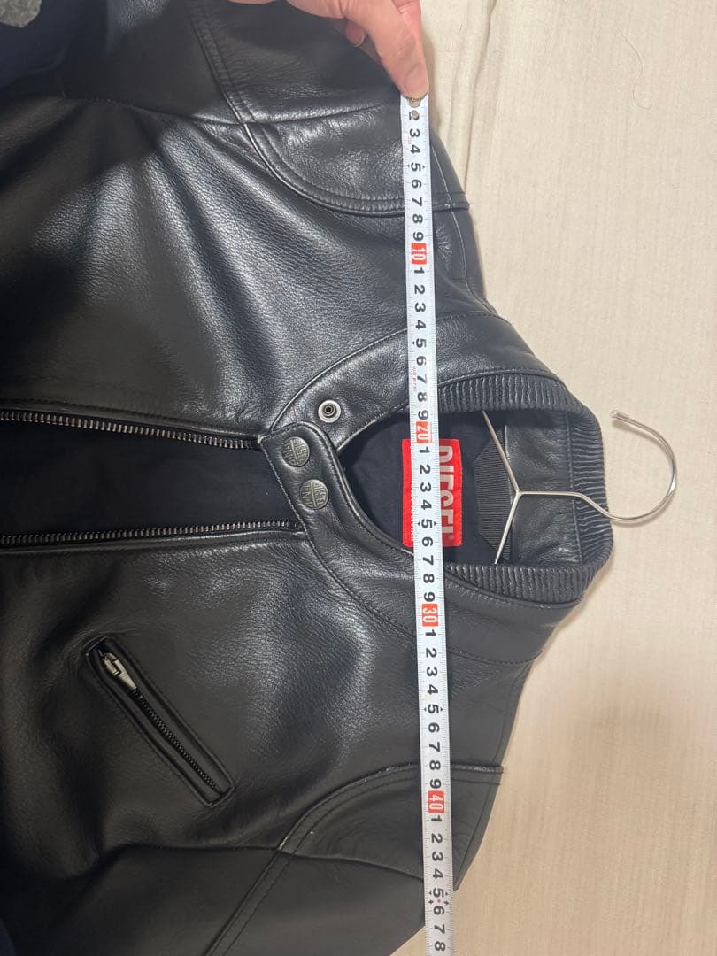 ꧁꧂ ン DIESEL L-HEIN LETHER JACKET