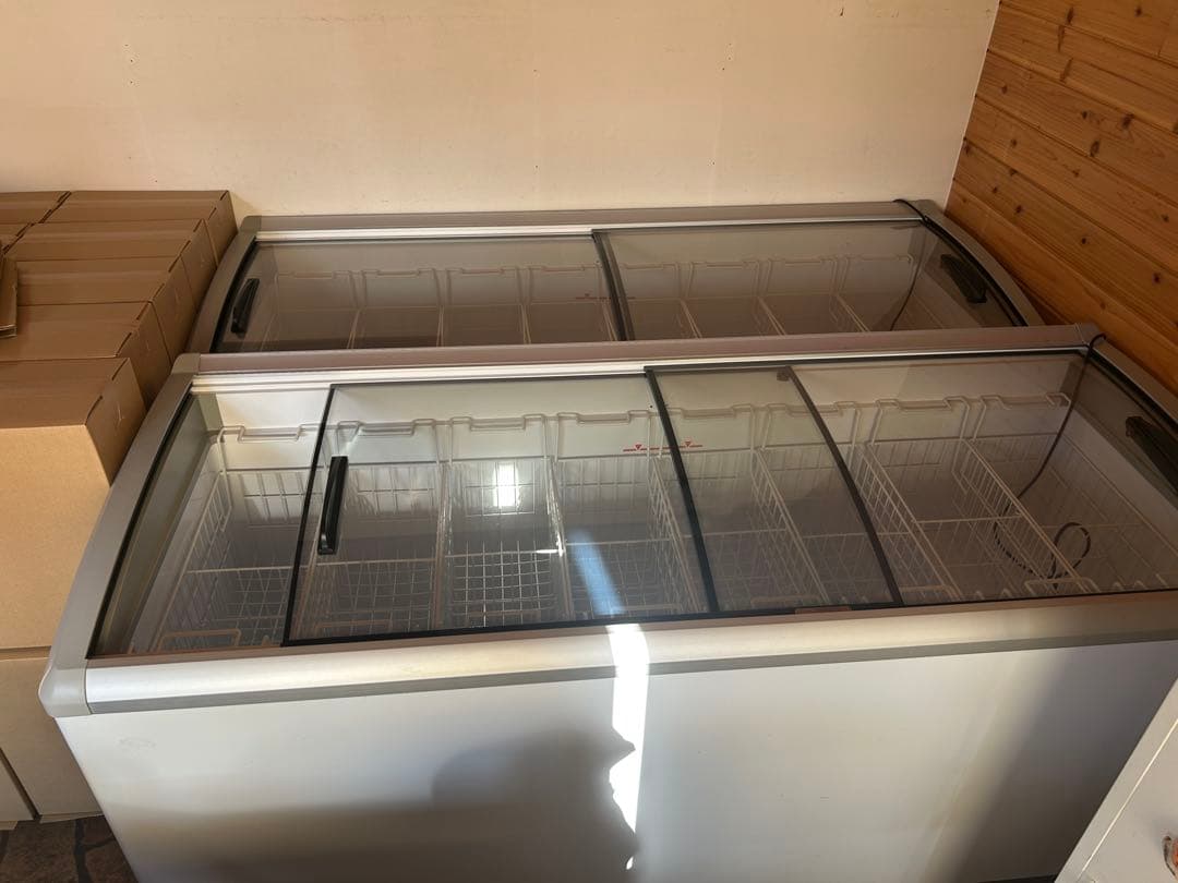 専用　JCM 冷凍ショーケース　405L 2台セット