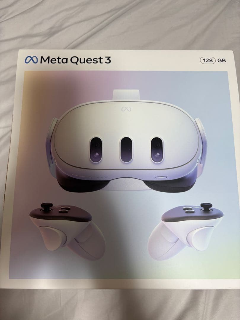  Quest 3 128G VR-ヘッドストラップ付き
