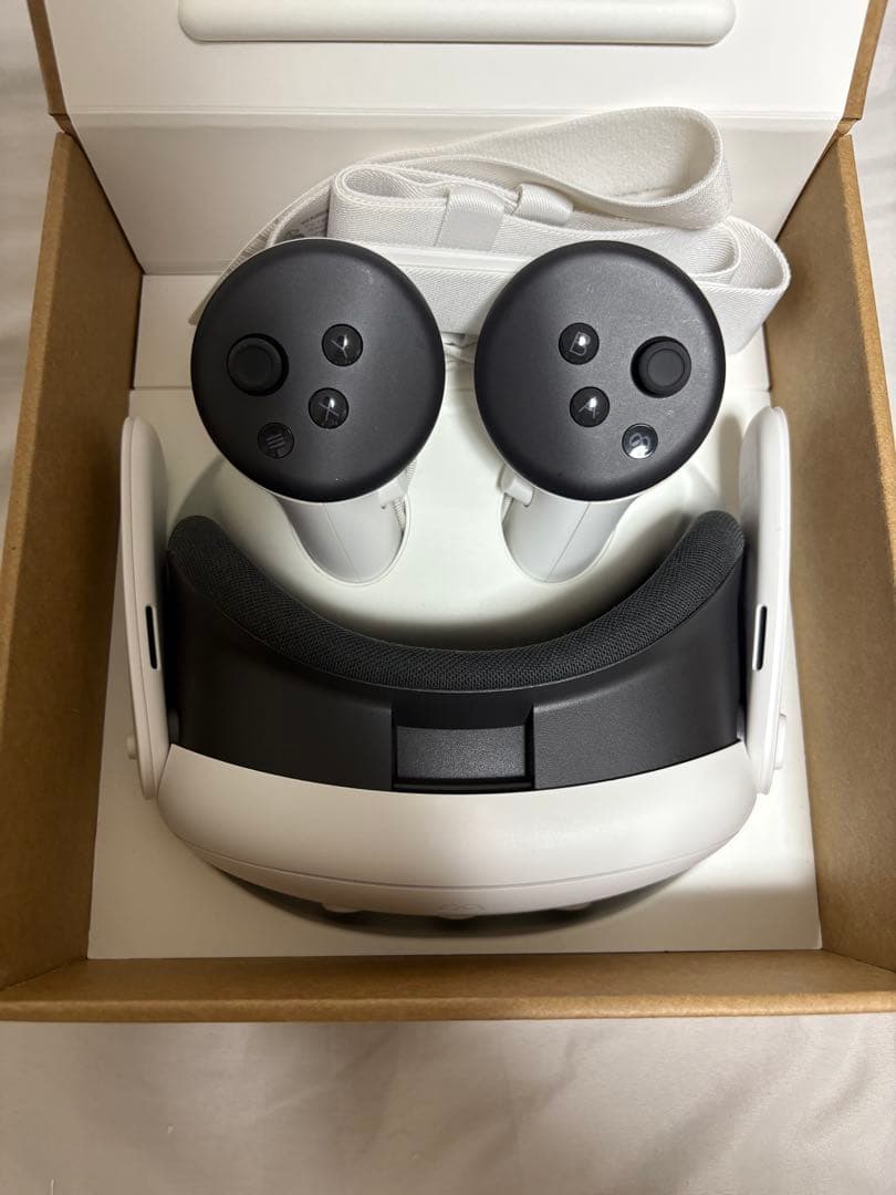  Quest 3 128G VR-ヘッドストラップ付き