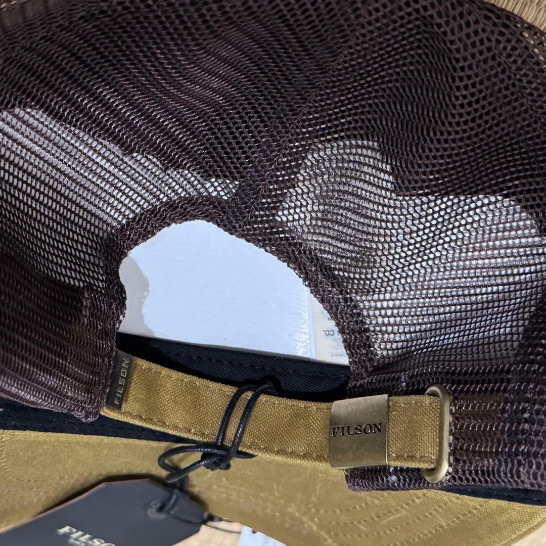 帽子 FILSON LOGGER MESH CAP dark tan