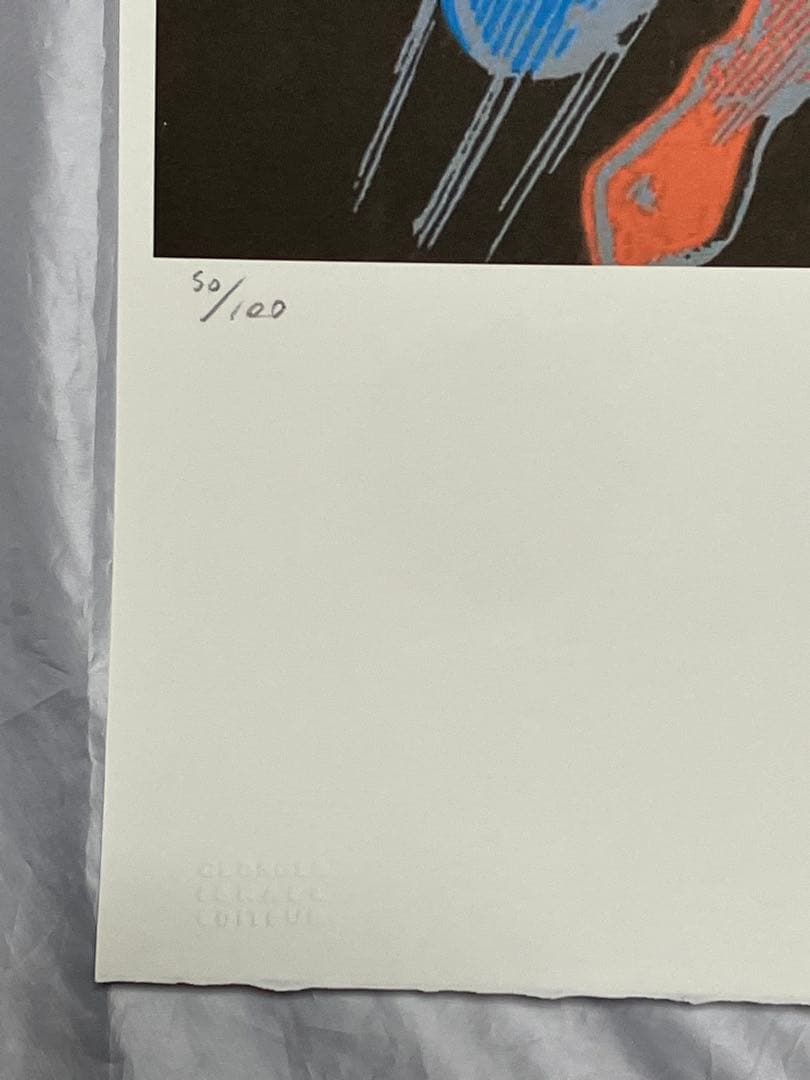 猫*き様 超レア！限定100枚 アンディ・ウォーホル リトグラフ スーパーマン【